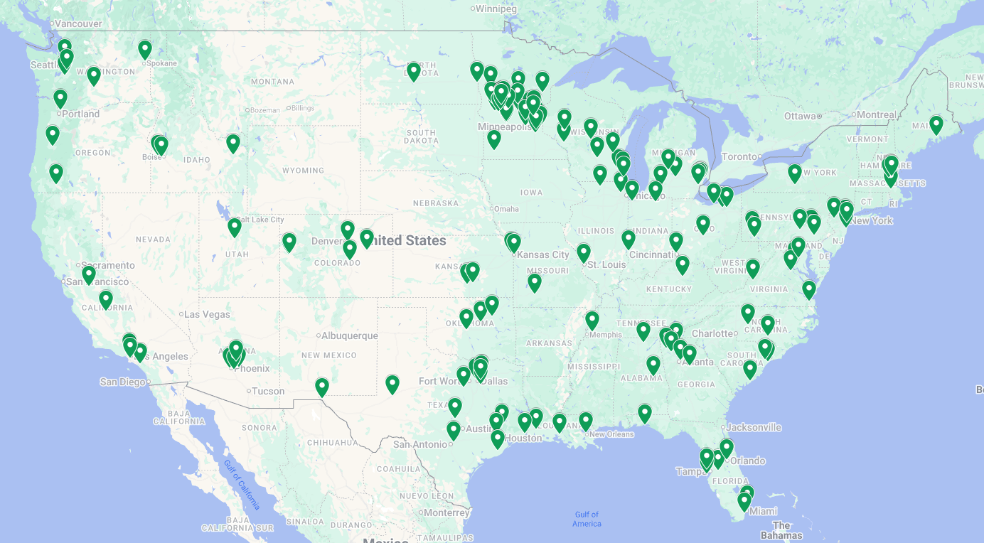 RNTR Equipment Rental Coverage Across USA